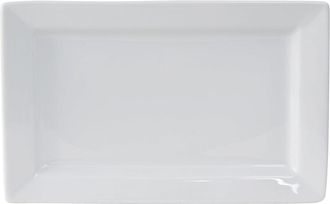 Tuxton Santorini Rectangular Plate 11x7, 12 Pieces