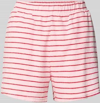 Pieces Regular Fit Shorts aus Baumwoll-Mix Modell KAY in Rosa, Gr&ouml;&szlig;e XS