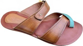 Sergio Tomani Womens Bonnie Sandal In Burnish Camel