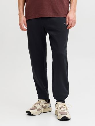 Jack & Jones Sweathose JACK & JONES JPSTGORDON ARCHIVE SWEAT PANTS NOOS, Herren, Gr. XS, N-Gr, schwarz, angeraute Sweatware, Obermaterial: 80% Baumwolle, 20% Polye