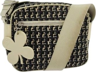 Chanel Pre-owned Cross Body Bags, female, Black, Size: ONE SIZE Pre-owned Canvas chanel-bags