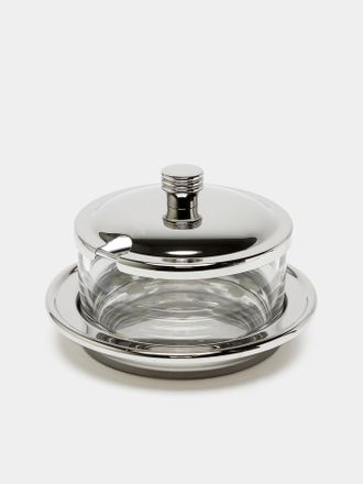 Zanetto Italia Silver-Plated Cheese Dish