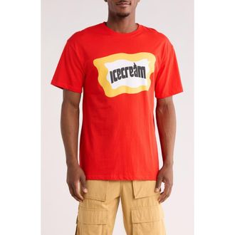 Icecream Games Graphic T-Shirt in Fiery Red at Nordstrom Rack, Size Xx-Large
