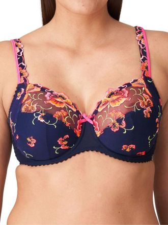 Prima Donna WomenS Devdhaha Full Cup Unpadded Bra In Velvet Blue