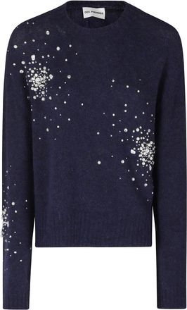 Des_Phemmes Jersey de Alpaca - Knitwear - Mujer - Azul - S