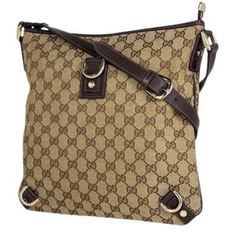 Gucci Pre-owned Cross Body Bags, female, Brown, Size: ONE SIZE Pre-owned 131326 Shoulder bag