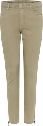 C.Ro Magic Fit - Ins Sand Broek - Dames - Slim Fit Broeken - Beige - L - Katoen - Broeken