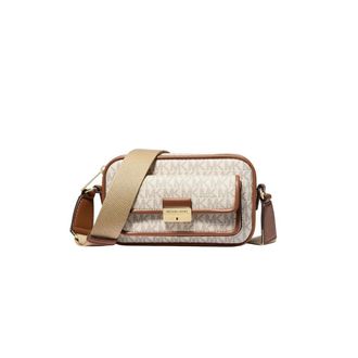 Michael Kors Cross Body Bags, female, Beige, Size: ONE SIZE Bradshaw Extra-Small Pocket Camera Crossbody