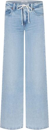 Cambio Baggy-Fit Lange Jeans - Dames - Loose Fit Jeans - Blauw - M L30 - Katoen - Jeans