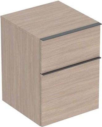 Keramag Keramag - Geberit Icon Armario Lateral, 2 Cajones, 45x60x47,6 Cm, 502315