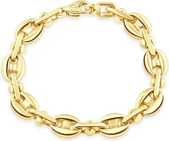 Pompeii3 Mens Designed Mariner 14k Gold (70g) or Platinum (131g) 10mm Link Bracelet 8.5