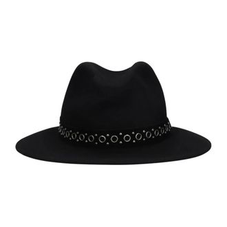 Liu Jo Feltro Hat - Dames - Accessoires - Zwart - Maat: ONE Size Wol