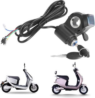 OEM Adecuado Para Bicicletas El&eacute;ctricas Con Acelerador De Pulgar Lcd, Que Incluye Visualizaci&oacute;n De Voltaje Y Potencia En Tiempo Real