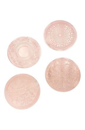 Coppermill Kitchen Vintage Inspired Copper Coasters Set at Nordstrom
