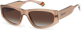Polaroid PLD 6169/S 10A/LA Mens Sunglasses Brown Size 55