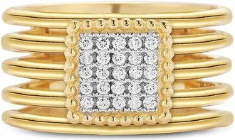 I.Reiss Company 14K 0.15 Ct. Tw. Diamond Ring