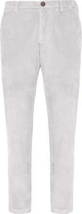 Boggi Milano Heren, Broeken, Grijs, Maat: W38 Katoen