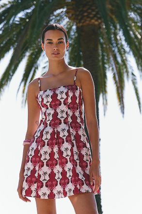 Peixoto Paisley Sleeveless Mini Dress