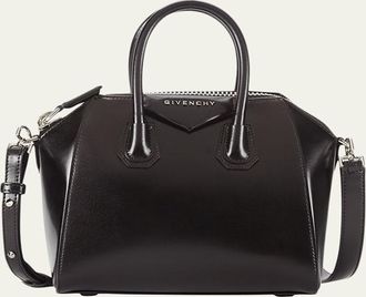 Givenchy Antigona Mini Top Handle Bag in Box Leather