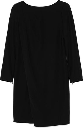 Emporio Armani Cady Short Dress