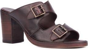 Vintage Foundry Co. Lidia Buckle Sandal in Brown at Nordstrom Rack, Size 6.5