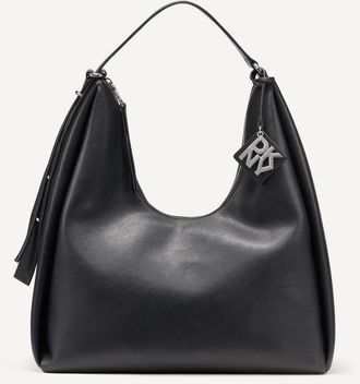 DKNY Elicia Large Hobo in Black/silver at Nordstrom