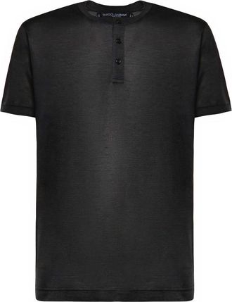Dolce & Gabbana Serafino Silk T-Shirt