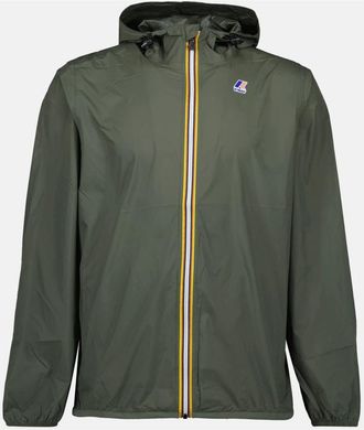 K-Way Le Vrai Claude Jacket - Heren - Zomerjassen - Groen - S - Nylon - Jassen