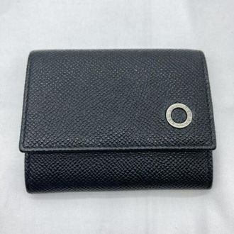 Bulgari Black Coin Purse/Coin Case (Pre-Owned)