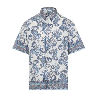 Etro Short Sleeve Shirts - male - Etro - Short Sleeve Shirts - Multicolor - M - Shirts