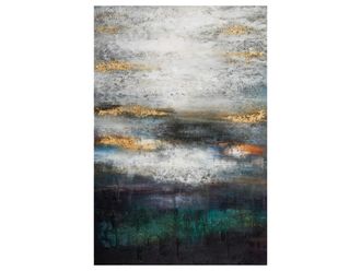 Schubiger M&ouml;bel Bild Mysteri&ouml;se Abstrakte Farbkomposition