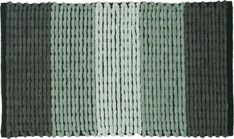 KASANOVA Tappeto bagno ciniglia verde 50x80 cm
