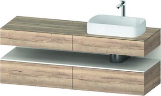 Duravit Qatego Consola Mueble Bajo Lavabo, 2 Extensiones, 2 - Duravit