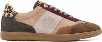 Carmela Womens Leather Lace-Up Sneakers In Multicolor
