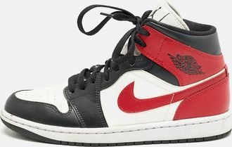 Air Jordan s Multicolor Leather Air Jordan 1 High Top Sneakers