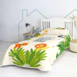Happy Friday Colcha 100% algod&oacute;n multicolor 180x260 cm (cama 80/90)