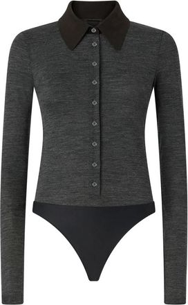 Pinko Body - Dames - Bodies - Grijs - M - Tops