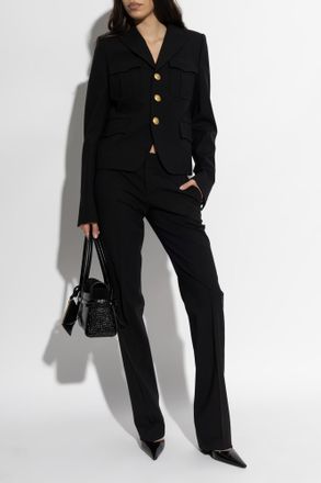 Dsquared2 Wool Trousers, Womens, Black