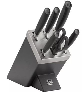 Zwilling Zwilling - Juego De Cuchillos De Cocina Y Soporte 33780-500-0