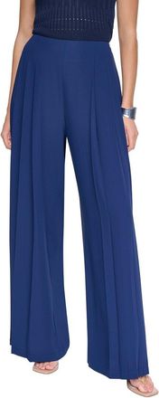 Halston Heritage Wide Leg Pleated Pant