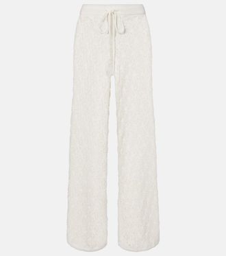 Faithfull The Brand Pantaloni Fio in cotone a gamba larga