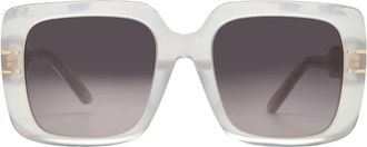 Dior DIORSIGNATURE S11F Gradient Smoke Square Ladies Sunglasses CD40171F 57B 55