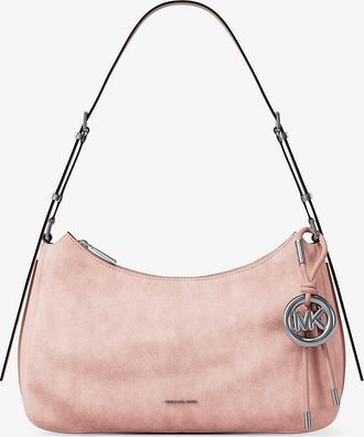Michael Kors Nolita Medium Nubuck Shoulder Bag