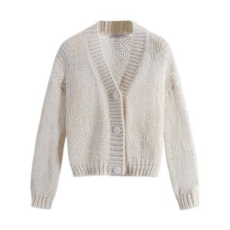Roberto Collina Cardigans, female, White, Size: S Cardigan Ml