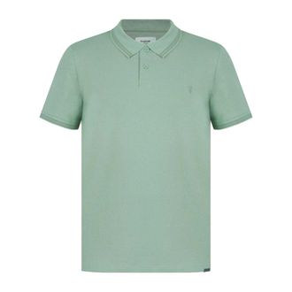 Firetrap Heren Lazer-logo katoenen poloshirt (Lichtgroen)