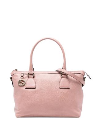 Gucci 2016-2025 Dollar Calfskin GG Charm satchel - Roze