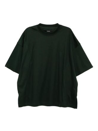 Songzio Retrato Painted T-shirt - Green