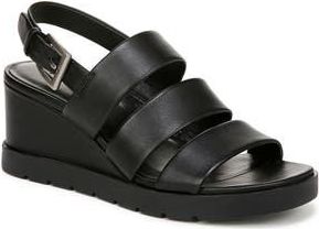 Vince Rochel Slingback Platform Wedge Sandal in Black at Nordstrom Rack, Size 7.5
