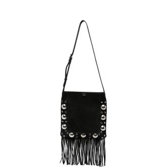 Valentino Garavani Fringed Stud-embellished Tote Bag