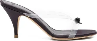 3Juin Linda 075 Heeled Mule - female - 3JUIN - Heeled Mules - Beige - 4 UK - Shoes